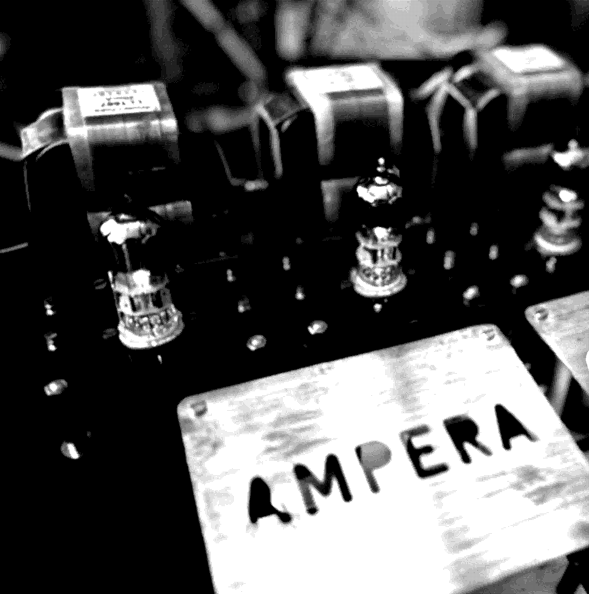 Ampera 1-bit processed image